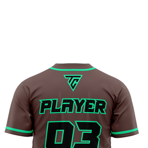 Venta al por mayor de camisetas de béisbol personalizadas con botones, uniformes deportivos transpirables personalizados para hombres, mujeres, niños y jóvenes - Product Image 5