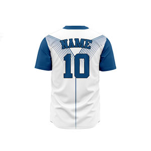 Camiseta de Béisbol Lisa Barata de Manga Corta OEM al por Mayor, Fabricante de Camisetas de Béisbol con Estampado por Sublimación - Product Image 4