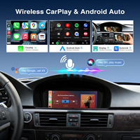 Module décodeur MMI sans fil Ewaygps avec logo personnalisé, CarPlay et Android Auto pour BMW Série 1, 3, 5, 7, X1, X3, X4, X5, X6