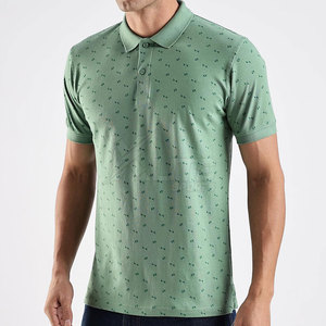 Chemises pour hommes de style moderne avec un design classique, en tricot uni à manches courtes, tissu doux pour un usage décontracté - Product Image 4