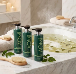 Crema de Tratamiento Capilar con Queratina Nutritiva para el Cuero Cabelludo con Té Verde AOMI de 500 ml, Pantenol, Sin Crueldad, Suavizante, Reparadora y Alisante - Product Image 4