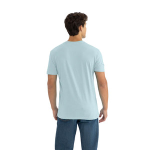 T-shirt unisexe en coton 100 % de qualité supérieure, doux, vierge, décontracté, léger, écologique, à manches courtes, pour la vente en gros (OEM) - Product Image 6