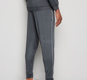 Conjunto de chándal de gimnasio de 2 piezas para hombre, logotipo personalizado, transpirable, 100% algodón, pantalones de chándal para correr, Sudadera con capucha, ropa deportiva de invierno para Fitness - Product Image 5