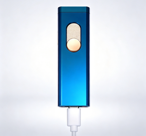 อุปกรณ์จุดบุหรี่พกพาแบบไฟฟ้า USB สำหรับตั้งแคมป์กลางแจ้ง ดีไซน์การ์ตูนทันสมัย ผลิตจากพลาสติก ขายส่งแบบ OEM/ODM - Product Image 1
