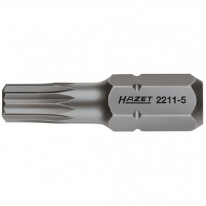 Hazet 1/4'' <b>Bit</b> with Internal Serration Profile (XZN) Power <b>Screw</b> <b>Drivers</b> Accessory - Product Image 2