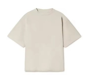 เสื้อยืดคอกลมสำหรับผู้ชายเสื้อผ้าโอเวอร์ไซส์สัมผัสนุ่มปรับแต่งได้ปรับแต่งได้ผ้า2025 - Product Image 5