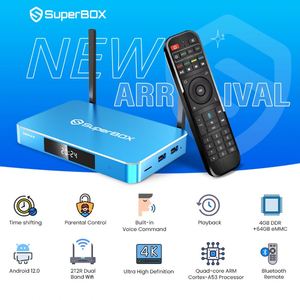 กล่องสมาร์ททีวี Original Superbox S6 Max Premium รุ่น 4GB RAM 64GB ROM สหรัฐอเมริกา สินค้าคงคลังในคลังสินค้า - Product Image 1