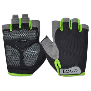 Guantes de Ciclismo Profesionales Unisex Medio Dedo Palma Gel Silicona Sin Dedos para Esquiar Deportes al Aire Libre Fabricados por Spido Gear - Product Image 1