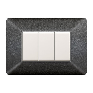 Placa Easy Mod. Matix Gris Oscuro 3 Piezas - Product Image 1