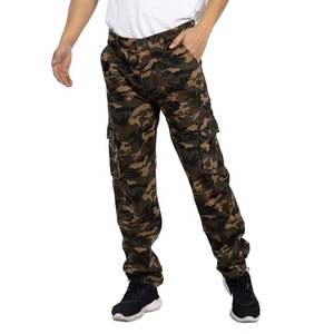 100% Cotton Anti Shrink Comfortable Fit Straight Leg Multiple Pocket <b>Cargo</b> <b>Trouser</b> <b>Camo</b> Print Daily Wear Pants Everyday Use Pant - Product Image 2