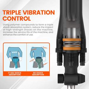 Marteau Démolition Professionnel 2100W 220V, Brise-Béton Électrique Robuste, Machine Portable avec Poignée Ergonomique, Industriel - Product Image 5