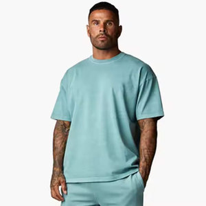 Novedad de 2025, Camiseta de algodón 100% transpirable para hombre, ropa informal de alta calidad con logotipo personalizado, producto más vendido - Product Image 3