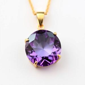 Vente en gros de pierres précieuses naturelles en argent sterling 925 Améthyste Arbre de vie Collier de bijoux fins 2024 - Product Image 5