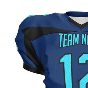 Maillot de football américain pour hommes à prix abordable dernier style entièrement personnalisé et durable maillot de football à manches courtes - Product Image 4