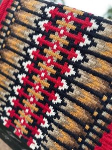 Manta de sillín occidental de lana de alta comodidad para eventos de espectáculo de equitación, trabajo de rancho con forro de polialgodón - Product Image 6