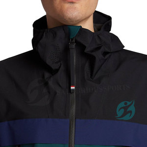 Ensemble survêtement pour homme, veste coupe-vent en nylon respirant et léger, à capuche, de haute qualité, nouvelle conception, taille plus, pour l'hiver - Product Image 6