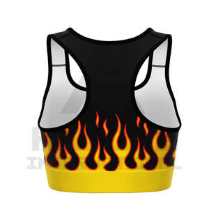 Impression par sublimation vente chaude 2025 soutien-gorge de sport pour femmes soutien-gorge de sport sans couture à soutien moyen - Product Image 6