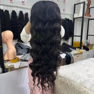 Extensiones de cabello humano con ondas naturales de cabello virgen más vendidas para mujeres negras de procesamiento químico de cabello vietnamita ninguno - Product Image 1