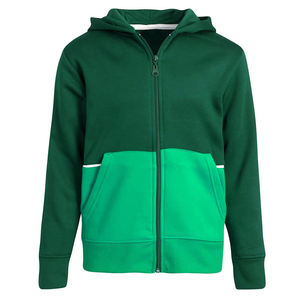 Pull-over à capuche brodé personnalisé de haute qualité à manches longues, couleur complète de la mode, sweat à capuche en coton éponge pour l'extérieur - Product Image 6