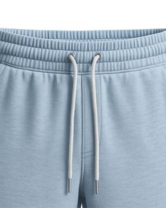 <b>Men</b> Ash Sky Fleece <b>Shorts</b> Soft Thick Fabric Drawstring Waist Casual Gym Workout <b>Lounge</b> <b>Short</b> Pants OEM Custom Logo Service - Product Image 4