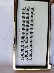 Extensiones de Pestañas Profesionales de Marca 2023, Gruesas, Naturales, Largas, Negras, Cilíndricas, 3D, Sintéticas, con Volumen Completo, Hechas a Mano, Suaves - Product Image 3