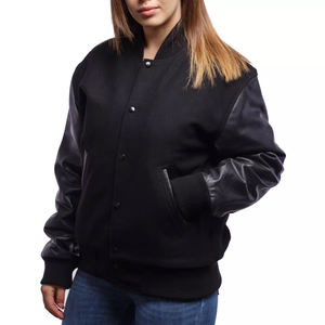 Nouvelles vestes universitaires tendance, vêtements de sport sur mesure, vêtements de rue, veste de baseball pour femmes, veste de baseball pour femmes - Product Image 6