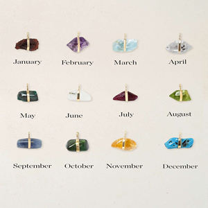 ชุดขอบหน้าปัดสีเหลืองมะนาวดิบจี้ชุบทองตรงกลางขอบหินสำหรับทำด้วยมือ, สร้อยคอสวยงาม, การทำเครื่องประดับ - Product Image 6