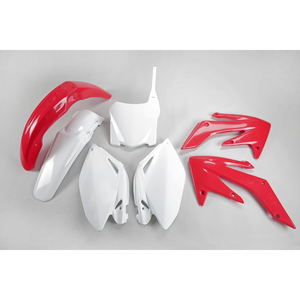 Kit Plastiche XFUN per CRF 250R 2008-2009 con Materiali OEM 09 in Gomma, Alluminio e Metallo Leggeri - Prodotto in Italia - Product Image 1
