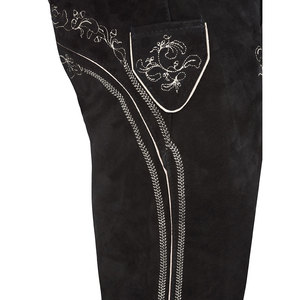 คุณภาพสูงแบบดั้งเดิมสำหรับผู้ชายหนังแท้เกรดพรีเมี่ยมฟอกสีเข้ม - Product Image 4