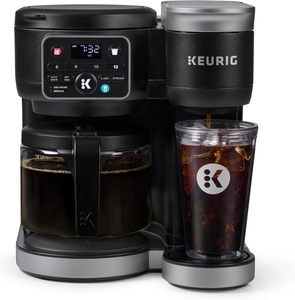 Cafetière à carafe individuelle programmable de haute qualité Keurig K-Duo, pour café chaud ou glacé, technologie MultiStream, 72 oz, pour la maison - Product Image 3