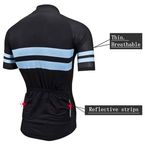 Maillot de cyclisme personnalisé de haute qualité respirant séchage rapide uniforme de cyclisme nouveau design plus les derniers ensembles de taille en gros - Product Image 3