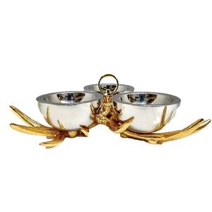 Set of 2 Newest Designer Table Top Decoration Food Dessert Serving <b>Bowl</b> Premium Quality Fresh Fruit <b>Salad</b> <b>Server</b> Wooden <b>Bowl</b> - Product Image 3