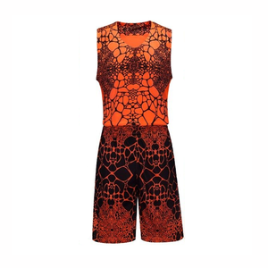 ชุดบาสเก็ตบอลชุดกีฬาพิมพ์ลายชุดทีม - Product Image 2