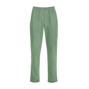 Uniforme médico de enfermera para mujer, conjunto de pantalones y camisa con bolsillos y cuello en V para hospital - Product Image 5