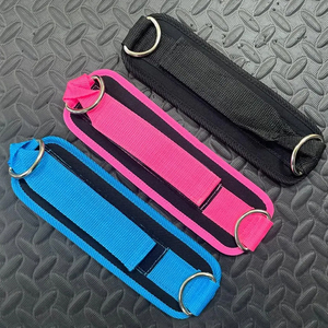 Correas de Tobillo Acolchadas de Neopreno, Muñequera para Máquina de Cable, Entrenamiento de Piernas (Paquete de 3) - Product Image 2