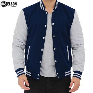 Adultes Fashion Puffer Varsity Vestes pour hommes Patches en chenille personnalisés Letterman College Bomber Baseball Varsity Jacket pour hommes - Product Image 4