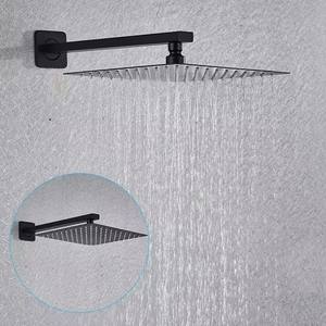 Ensemble <span class=keywords><strong>de</strong></span> douche noir articles sanitaires mitigeur <span class=keywords><strong>de</strong></span> douche mural 8/10/12/<span class=keywords><strong>16</strong></span> pouces robinet <span class=keywords><strong>de</strong></span> douche à effet pluie avec douchette bec <span class=keywords><strong>de</strong></span> bain rotatif - Product Image 2