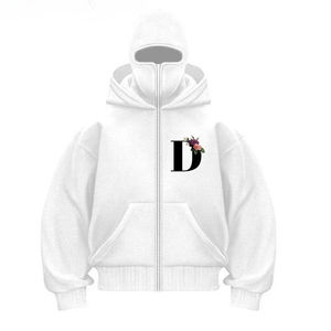 Heavyweight Streetwear Algodón Oversized Rhinestone Boxy Cropped Acid Wash Zip up Hoodie - Product Image 5