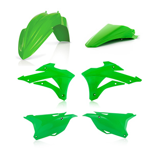 Acerbis Plastic Kit for Kawasaki Motorcycles License Plate & <b>Frames</b> - Product Image 1