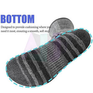 Chaussettes de sport respirantes en spandex/polyester pour l'entraînement et le confort tout au long de la journée - Product Image 3