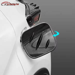 Accessoires de voiture en ABS aspect carbone, décoration, kits de carrosserie, couvercle de réservoir d'essence pour <span class=keywords><strong>Toyota</strong></span> <span class=keywords><strong>CHR</strong></span> <span class=keywords><strong>GR</strong></span> <span class=keywords><strong>Sport</strong></span> AX10 AX50 2018-2022 - Product Image 3