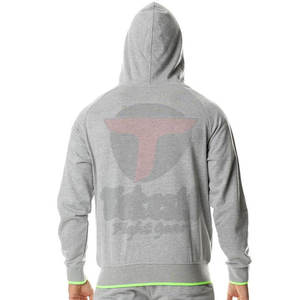 2025 hommes Logo personnalisé 100% coton survêtement motif solide grande taille adulte hiver saison vêtements respirant de haute qualité - Product Image 6