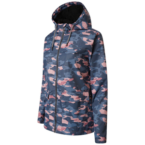 Veste coupe-vent camouflage personnalisée pour femme, imperméable, légère, à capuche, vêtements de sport, veste tactique camouflage d'extérieur - Product Image 2