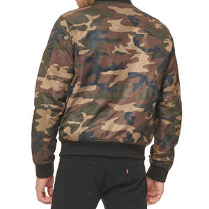 Chaqueta Bomber para Hombre con Estampado de Camuflaje a Bajo Precio, Estilo y Logotipo Personalizados en Chaqueta Bomber para Adulto - Product Image 3