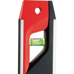 Nivel de burbuja SOLA Torpedo T PRO 23 cm, aluminio/plástico ABS, rojo/negro, precisión de 1 mm/m - Product Image 3