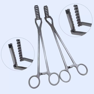 Pinzas de Sutura Ortopédicas Manuales de Alta Calidad con 8 y 9 Dientes, Instrumento Laparoscópico Reutilizable y Autoclavable, Pakistán - Product Image 4