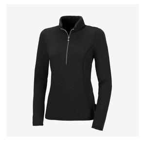 Camisa de manga larga para mujer, ropa ecuestre con capa Base, alta elasticidad, para montar a caballo - Product Image 1