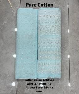 Textile brodé léger en tissu Chikan personnalisé de haute qualité pour la décoration intérieure et les chemises Vente en gros directe du fabricant OEM - Product Image 5