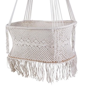 Macrame Handmade Baby Swing Use for Outdoor or Indoor With 100% Cotton Cord Premium Quality at Wholesale Price From India - Product Image 5