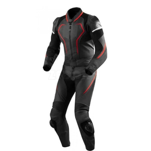 Combinaison de motard en cuir confortable de haute qualité 2025, logo personnalisé, imperméable, respirante, séchage rapide, vêtements de course moto d'hiver - Product Image 1